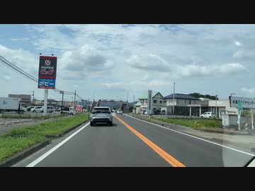 マツダ　２車載　仙台近郊　神社巡り等ドライブ10　亘理市役所近くのコンビニあたり　2022　0811