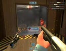 Team Fortress2 GravelPit 青でソルジャー プレイ動画
