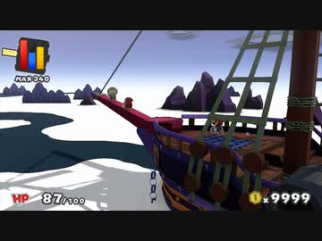 「ペーパーマリオカラースプラッシュ」をプレイpart23