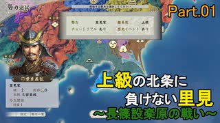 【信長の野望 新生】難易度上級の里見家でクリアする～長篠設楽原シナリオ～ part.1