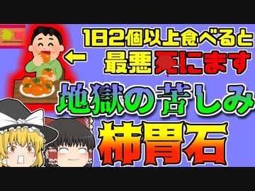 【2018年愛媛】フルーツで胃の中に巨大な石!? 秋の味覚に要注意【ゆっくり解説】