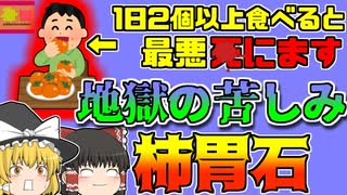 【2018年愛媛】フルーツで胃の中に巨大な石!? 秋の味覚に要注意【ゆっくり解説】