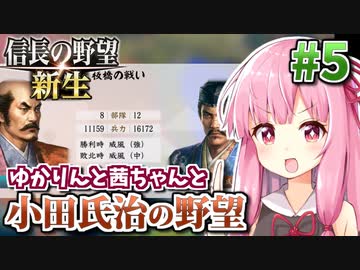 【信長の野望・新生】小田氏治の野望 #5 大決戦!関東の覇権を奪取せよ!編 【小田家・上級】