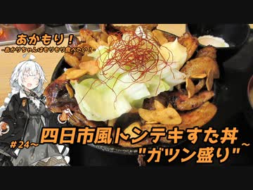 あかもり！#24～四日市風トンテキすた丼"ガツン盛り"～【伝説のすた丼屋】