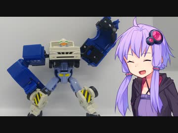 【ジョブレイバー】ゆかりさんとゴミ収集車ロボ【クリーンブレイバー：トヨタ ダイナ 清掃車】