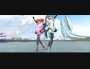 【MMD】Thousand Master Cyber Rock ミク＆重音テトでCALL ME CALL ME