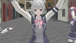 【MMD】小樽潮風高校の三人でBREEZE