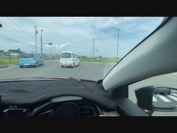 マツダ２雑談車載　仙台近郊　神社巡り等ドライブ12　亘理～阿武隈川超え　2022　0811　