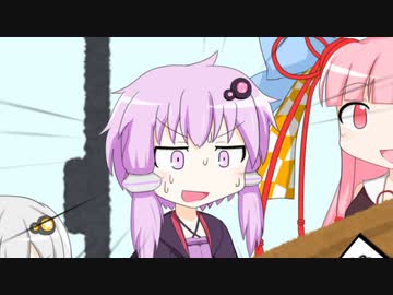 辛口のたこ焼きを食べるゆかりさん