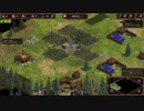 AgeOfEmpires AOE実況プレイ 大和_日出ずる国4-1(山の寺院)