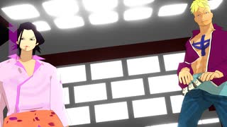 《人力》絶.え間..なく藍..色　マルコ《ONEPIECE》-MMDワンピ.白ひげ海賊団-