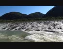 快晴の川の流水音