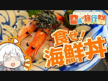 【日帰り旅行祭】ぶらり気ままに日帰り旅 ＃食せ！ 海鮮丼【VOICEROID旅行】