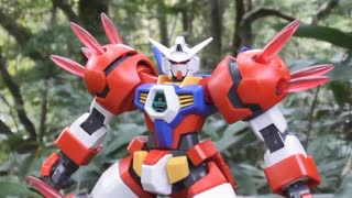 アウトドアガンプラ　HG ガンダムAGE-1 タイタスを作る