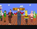 【MMD】スマブラの初期メンバーでU S A【擬人化】