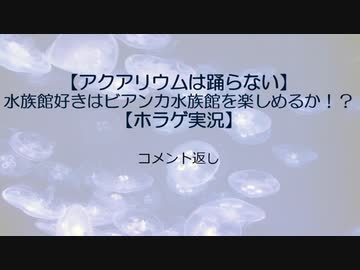 【アクアリウムは踊らない】水族館好きはビアンカ水族館を楽しめるか！？【コメ返】