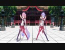 【MMD　歌：初音ミク】JUMP UP【踊：鳴花ヒメ・ミコト】