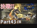 【MHRise】初見で楽しむ！MHRise実況プレイPart43【集★7雷神】