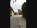 欧州旅2カ国目スイス□□Switzerland宿泊先のヴィヤール＝ル＝グラン　Villars-le-Grand 付近を散歩