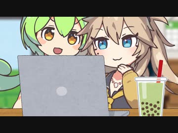「まわるずんだもん」をまわす春日部つむぎ【ずんつむ】