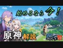 【第三回原石祭】【原神】今から始める原神impact！【voiceroid解説】
