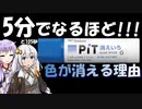 【5分でなるほど】スティックのりの色が消えるのは何故？【VOICEROID】