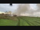 ハンヴィーで突撃するウクライナ軍