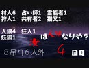 【ゆっくり人狼１】４日目【１８A猫】