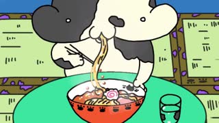 ネコとラーメン