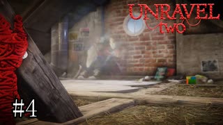 毛糸の妖精たち、遊具を堪能する【Unravel Two】#4