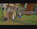 週刊東方ランキング　22年10月第1週