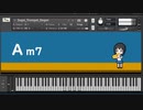 【自作DTM音源】コードに合わせてAIがアドリブ演奏しようとしてくれるトランペット音源
