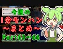 【サンブレイク】今週の1分モンハンまとめ【Part63～66】