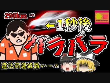 【2020年ﾌﾞﾗｼﾞﾙ】公道レースを中のDQN 290kmで走るポルシェに突っ込まれバラバラに…【ゆっくり解説】