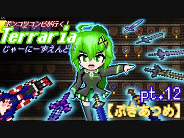 ポンコツコンビが行く！ぐだぐだテラリア実況 pt.12【ぶきあつめ】
