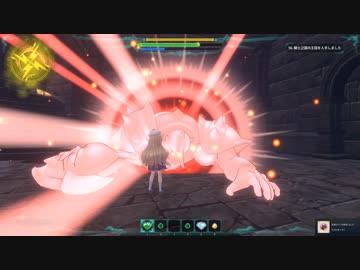 【Steam】Little Witch Nobetaの雑なボス戦動画