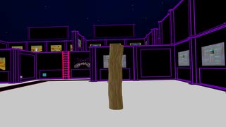 VRChat一発芸　倒木～伐採されるVRChatプレイヤー～