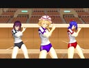 【スポーツの日】年増...お姉さま三人が体操服でチキチキバンバン【東方MMD】