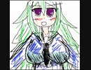 i drew an anime picture(´・ω・`)アニメっぽい絵