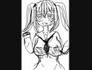 i drew an anime picture(´・ω・`)　アニメっぽい絵