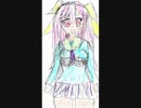 i drew an anime picture(´・ω・`)　アニメっぽい絵