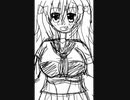i drew an anime picture(´・ω・`)　アニメっぽい絵