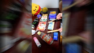 「チグハグ」を家にあったゴミで叩いてみた