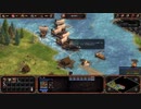 AgeOfEmpires AOE実況プレイ 大和_日出ずる国4-2(山の寺院)