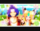 【MMD／聖剣伝説3 TRIALS of MANA】ホークアイとリースできつねダンス