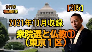 【205】2021衆院選と仏教『東京1区』(沙門の開け仏教の扉)法話風ザックリトーク