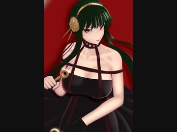ヨルさん　前半 厚塗りイラストメイキング