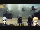 【刀剣乱舞偽実況】６．伯仲が破滅的で美しい世界を旅する【NieR:Automata】