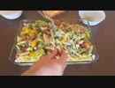 ASMR　サーモンのパスタサラダ・ヨーグルトドレッシング