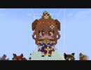 【minecraft】hololive 戌神ころね(正月Ver)の作り方